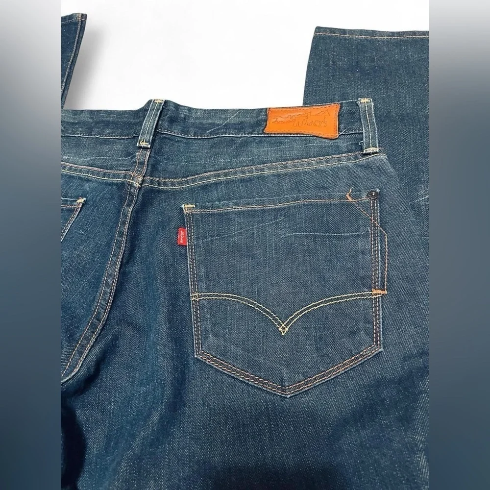 Levi's Slim Straight Blue Jeans Classic Fit
